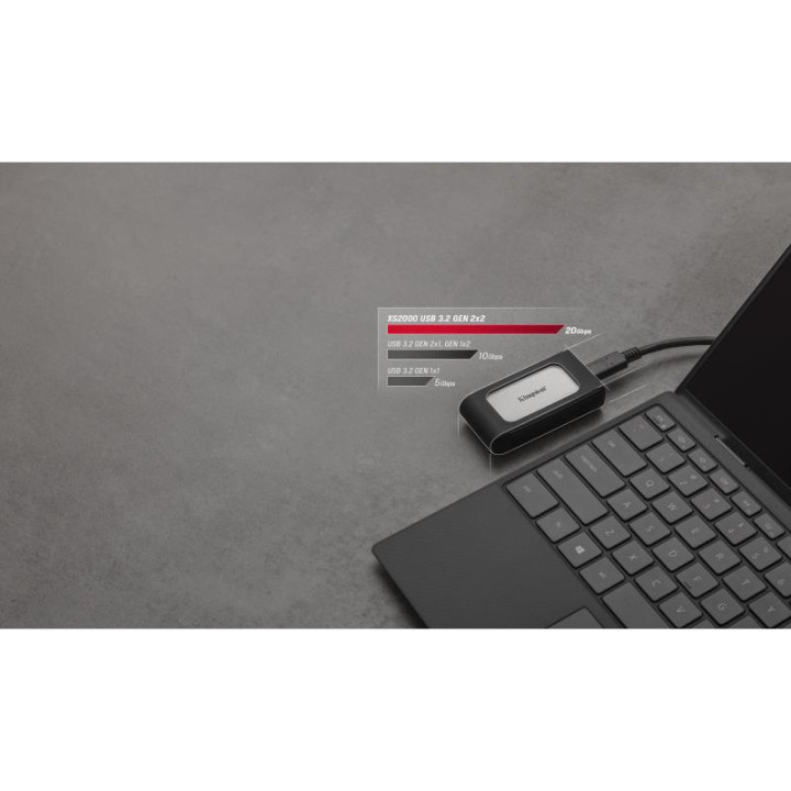 KINGSTON 2000G PORTABLE SSD XS2000 