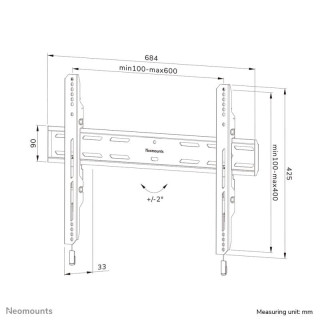 NEOMOUNTS SCREEN WALL MOUNT 