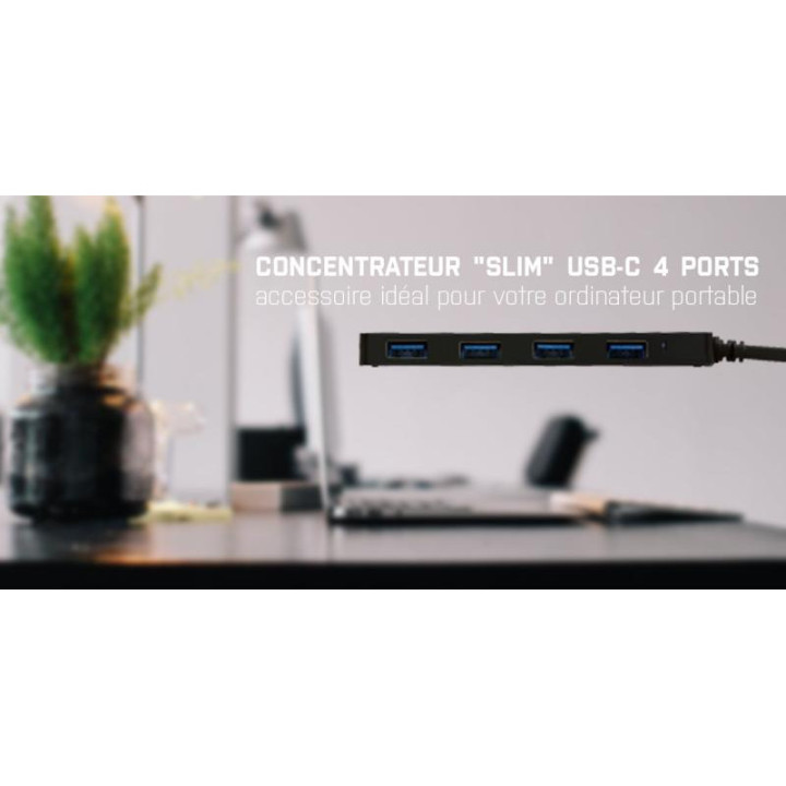 I-TEC I-TEC USB-C SLIM PASSIVE HUB 4P 