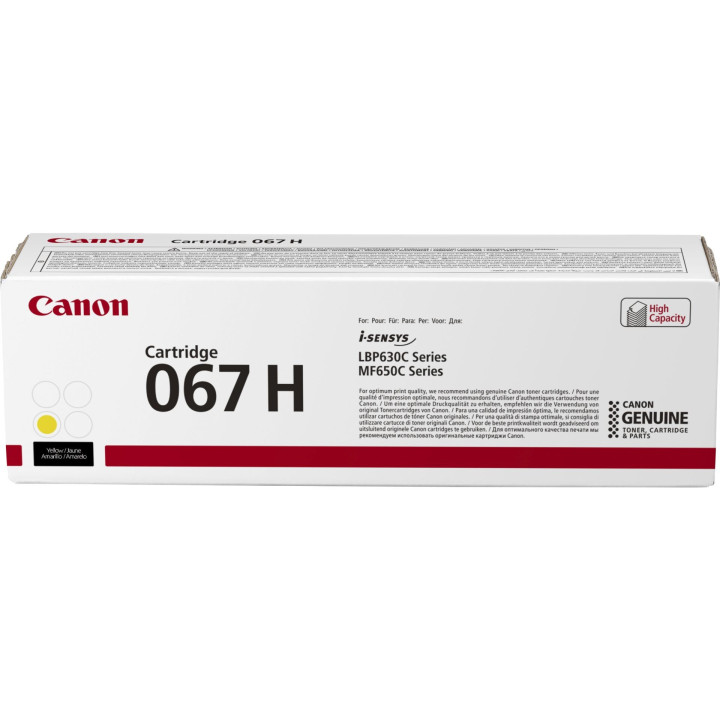CANON TONER JAUNE 2350 PAGES - CF88117 POUR CANON 067H 
