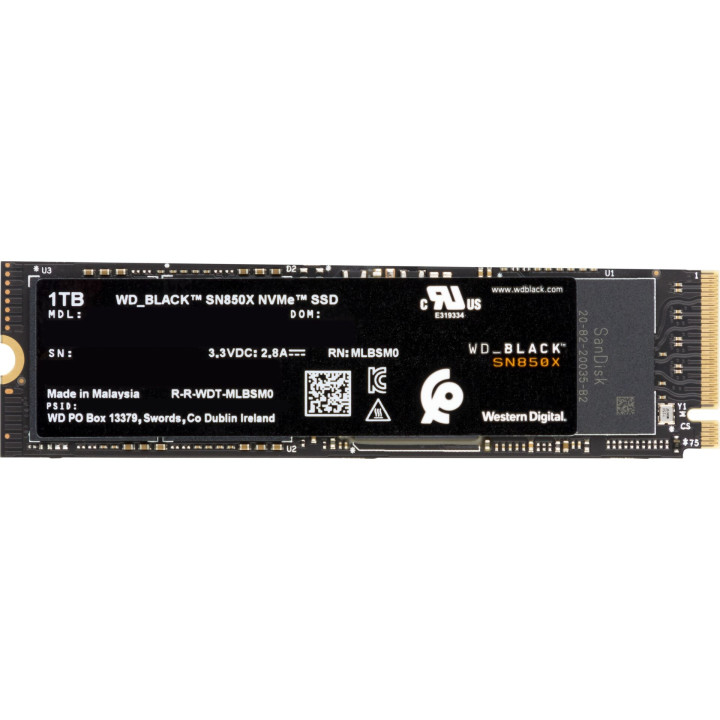 WD SN850X 1TO M.2 GEN4 