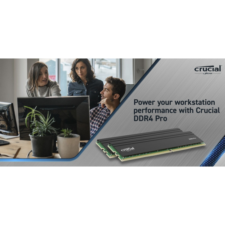 CRUCIAL CP2K32G4DFRA32A (2X32GO DDR4 3200 PC25600) 