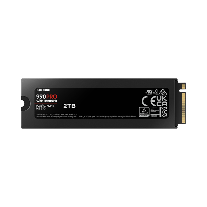 SAMSUNG 2TO M.2 NVME - 990 PRO DISSIPATEUR 