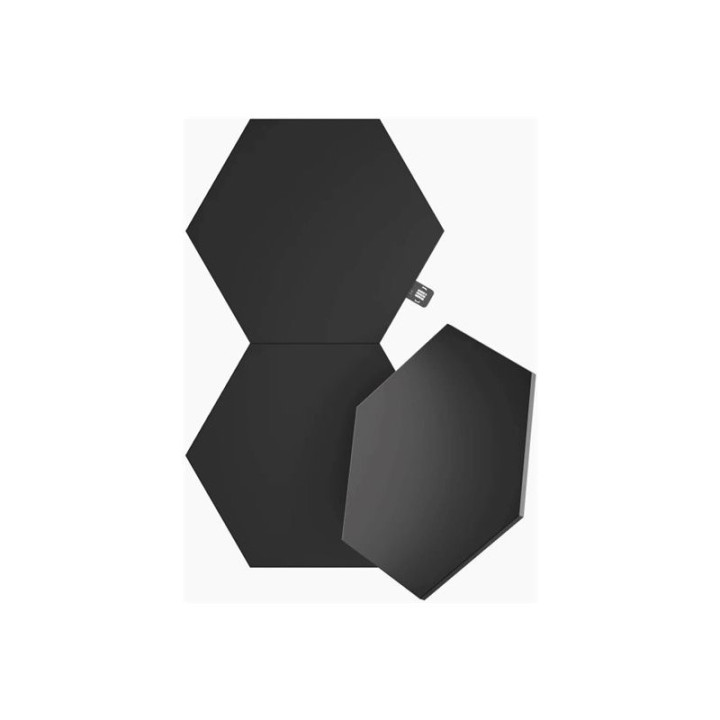 NANOLEAF SHAPES BLACK HEXAGONS PACK EXPANSION - 3 PIECES 
