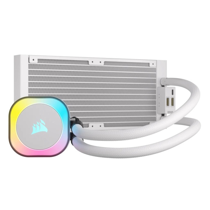CORSAIR ICUE LINK H100I RGB 240 BLANC 