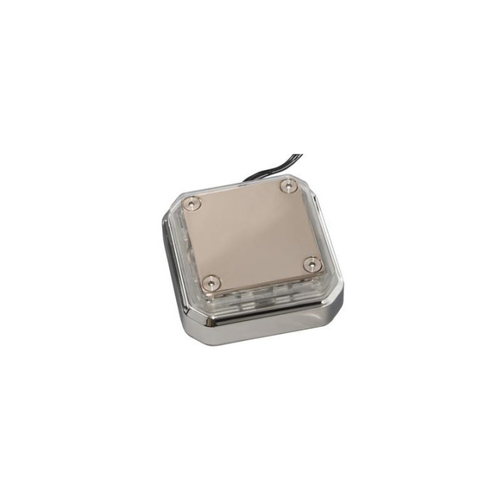 ALPHACOOL EISBLOCK XPX AURORA CPU - ACRYL CHROME/BLANC RGB 