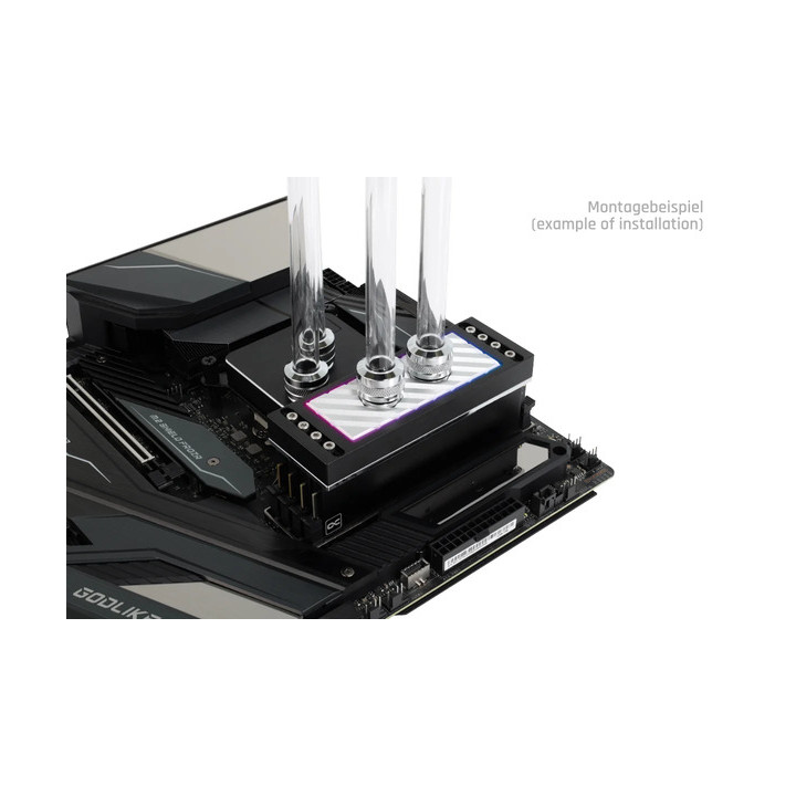 ALPHACOOL APEX D-RAM WATER COOLER ARGB - 4 SLOTS NOIR 