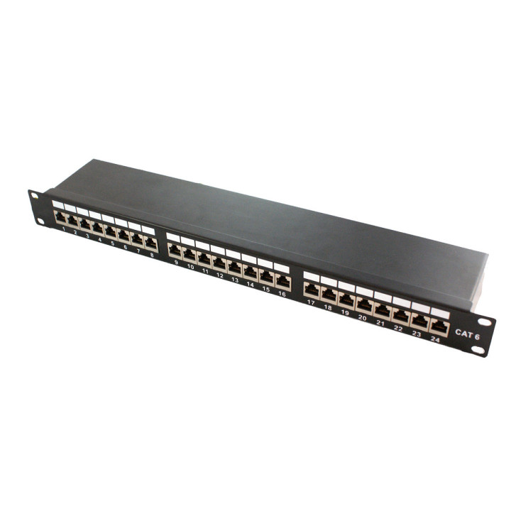 KIMEX INTERNATIONAL PANNEAU DE BRASSAGE RACK 19 - 1U/BLINDE/CAT6 