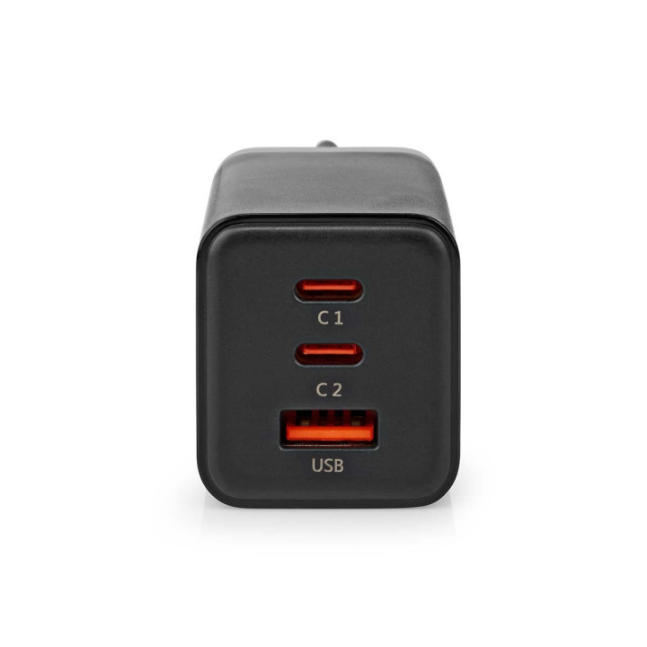 NEDIS CHARGEUR 65W - USB-A / 2X USB-C POWER DELIVERY 