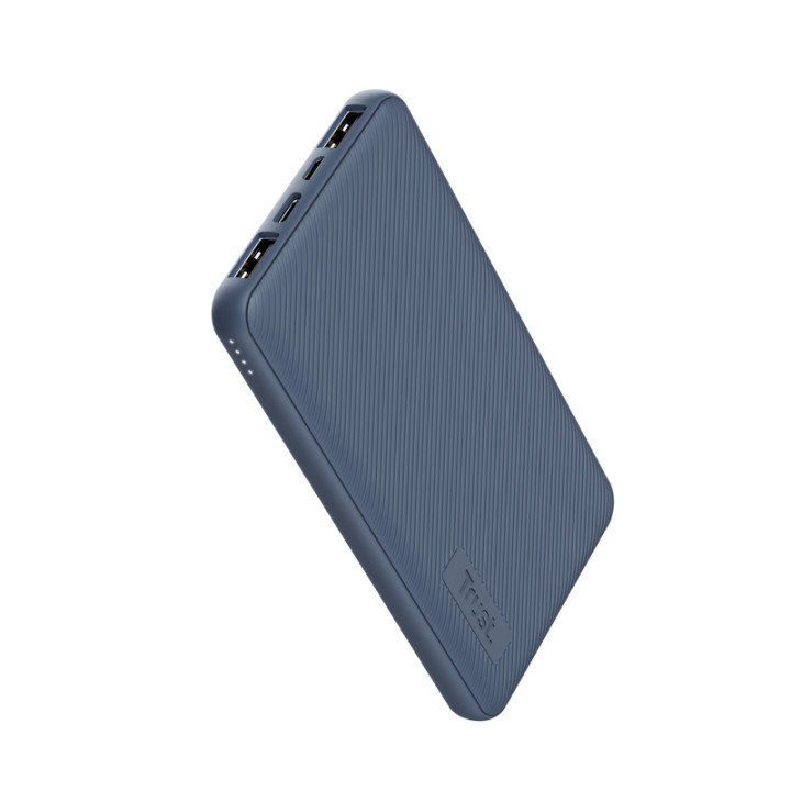 TRUST POWERBANK PRIMO 10.000 MAH ECO - BLEUE 