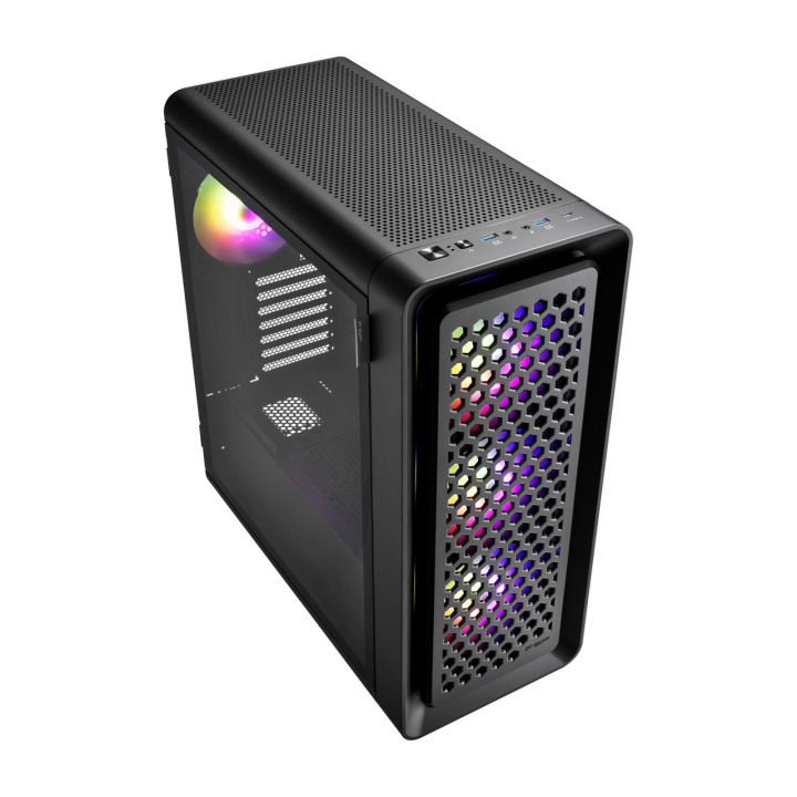 FSP CUT593P - ULTRA TOWER/SANS ALIM/E-ATX - NOIR 