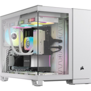 CORSAIR 2500X BLANC/ALUMINIUM - MT/SANSALIM/MATX 