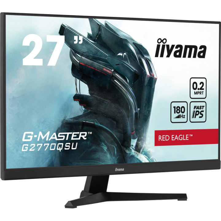IIYAMA G2770QSU-B6 27 QHD/180HZ/FAST-IPS/0.2MS/ADAP SYNC 
