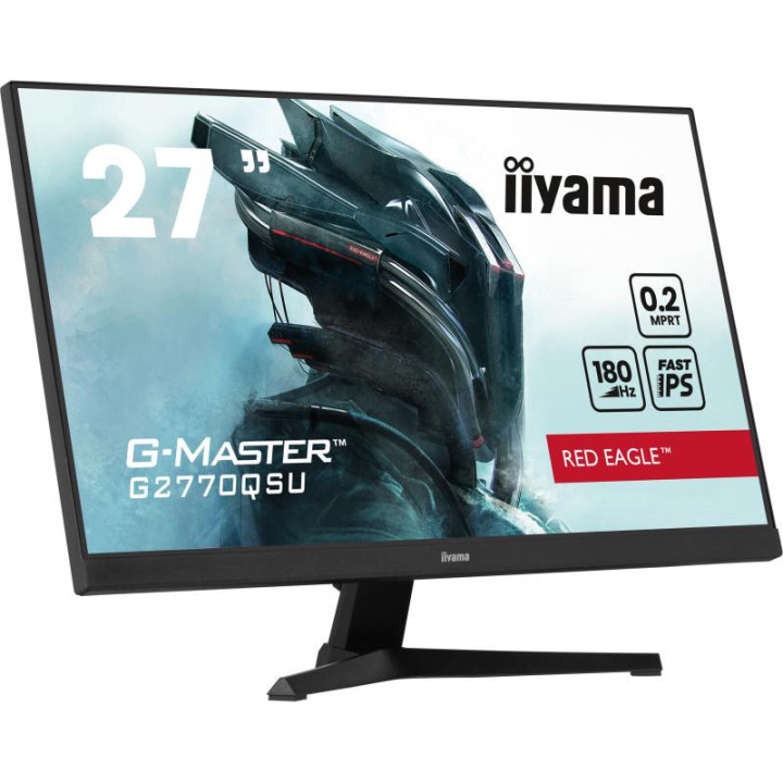 IIYAMA G2770QSU-B6 27 QHD/180HZ/FAST-IPS/0.2MS/ADAP SYNC 