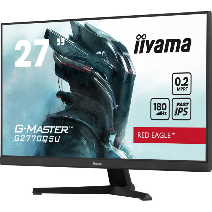 IIYAMA G2770QSU-B6 27 QHD/180HZ/FAST-IPS/0.2MS/ADAP SYNC 