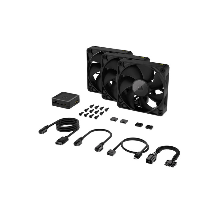 CORSAIR ICUE LINK RX120 - KIT DE DEMARRAGE - NOIR# 
