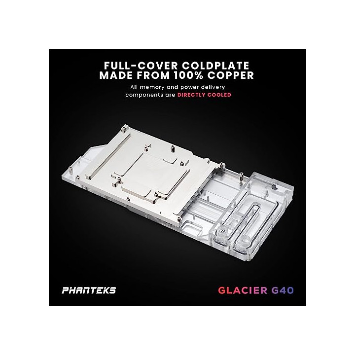 PHANTEKS GLACIER G40 WATERBLOCK POUR RTX 4090 GIGABYTE 