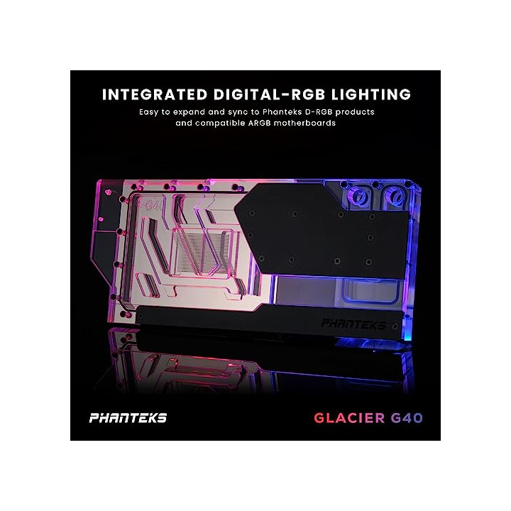 PHANTEKS GLACIER G40 WATERBLOCK POUR RTX 4090 GIGABYTE 