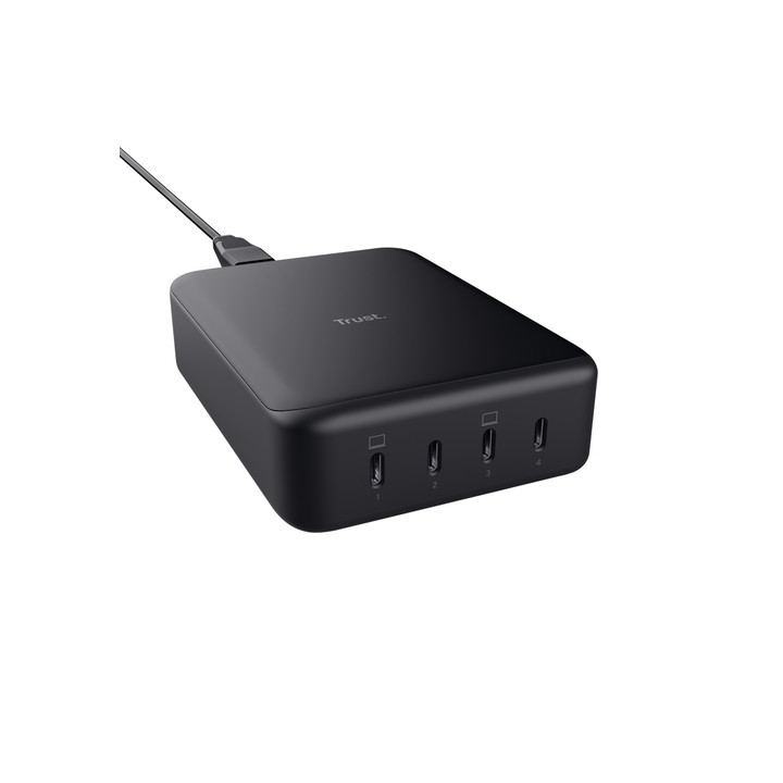 TRUST CHARGEUR DE BUREAU MAXO 240 WATTS USB-C 4 PORTS 