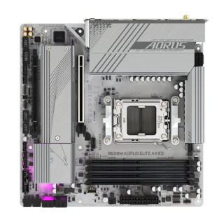 GIGABYTE GIGABYTE B650M A ELITE AX ICE - B650/AM5/DDR5/MATX 