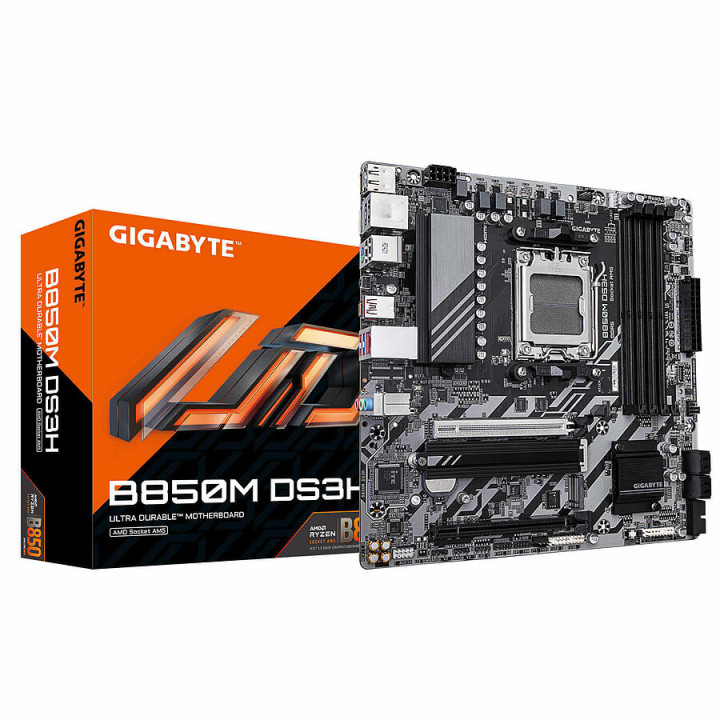 GIGABYTE B850M DS3H - B850/AM5/DDR5/MATX 