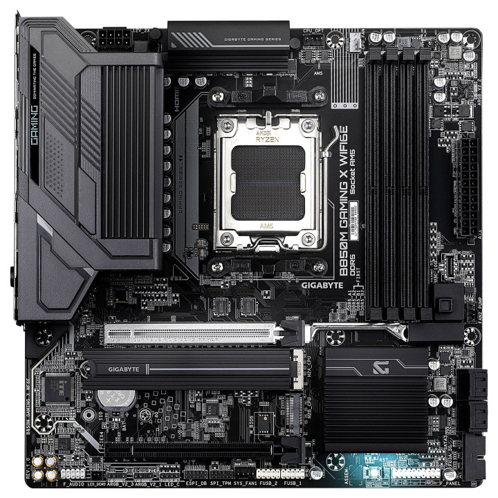 GIGABYTE B850M GAMING X WF6E - B850/AM5/DDR5/MATX 