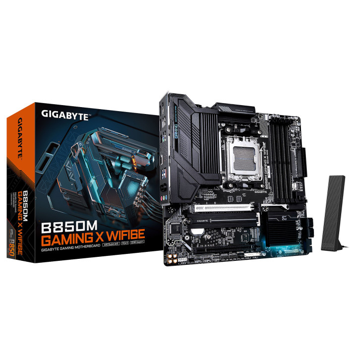 GIGABYTE B850M GAMING X WF6E - B850/AM5/DDR5/MATX 