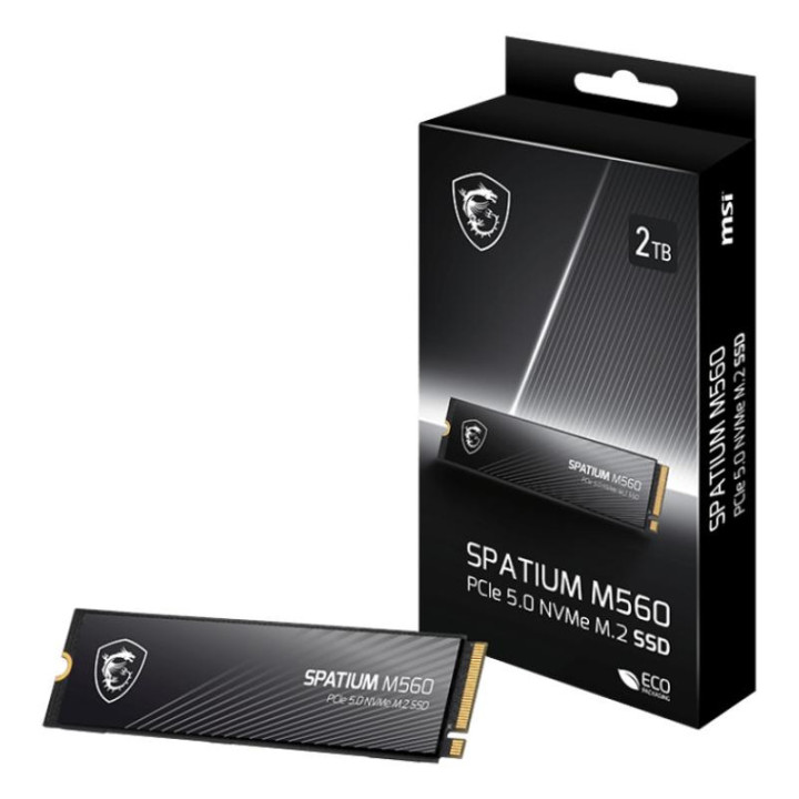 MSI 2TO M.2 NVME GEN5 - SPATIUM M560 