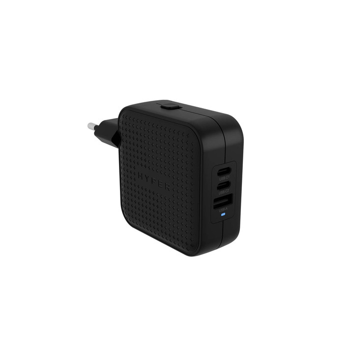 HYPER HYPERJUICE CHARGEUR VOYAGE 3 PORTS/70W/NOIR 