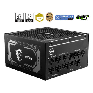 MSI ATX 1000W - 80+ GOLD FM - MAG A1000GL PCIE5 (OEM) 