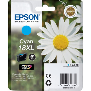 EPSON CARTOUCHE T1812 XL CYAN 