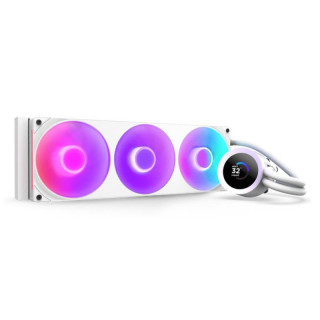 NZXT KRAKEN PLUS 360 RGB - 360MM - BLANC 