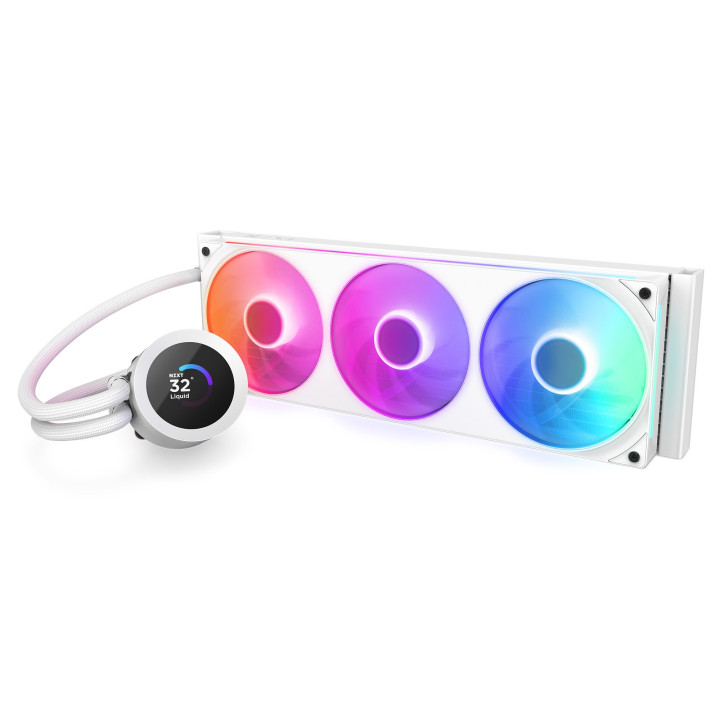 NZXT KRAKEN PLUS 360 RGB - 360MM - BLANC 
