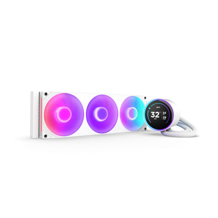NZXT KRAKEN ELITE 420 RGB V2 - 420MM - BLANC 