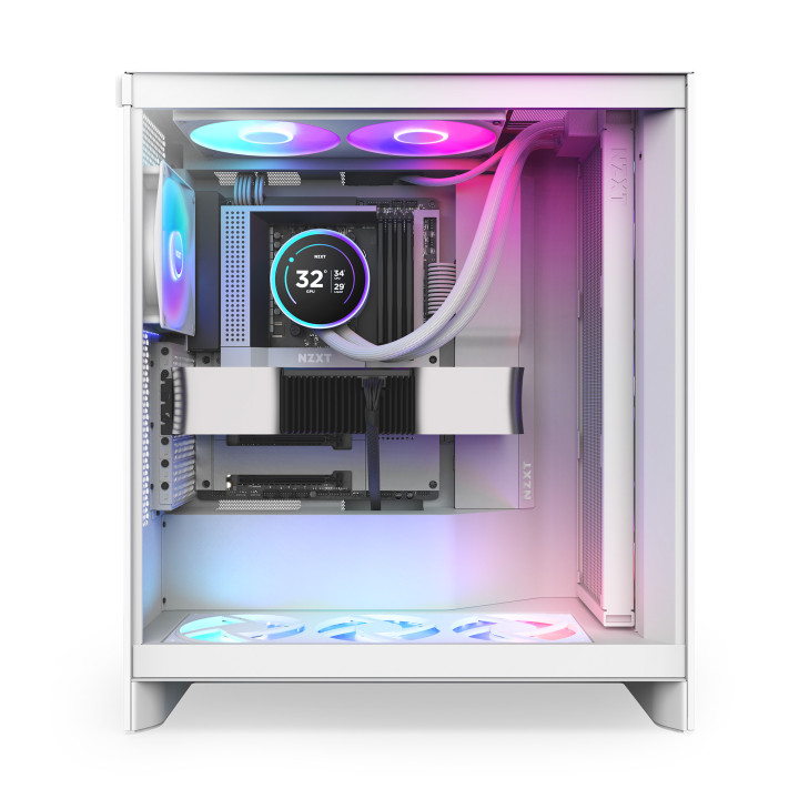 NZXT KRAKEN ELITE 420 RGB V2 - 420MM - BLANC 