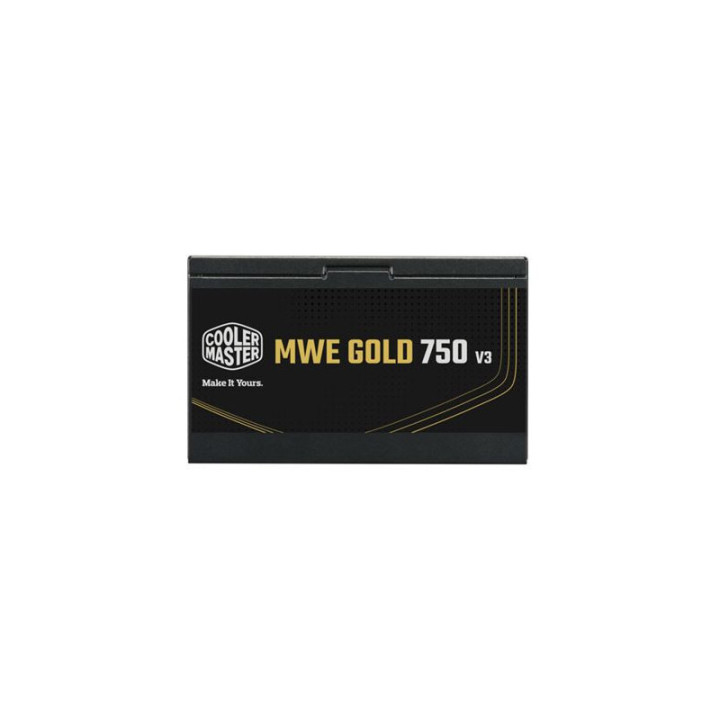 COOLER MASTER ATX 750 - 80+ GOLD - MWE 750 V3 NOIR 