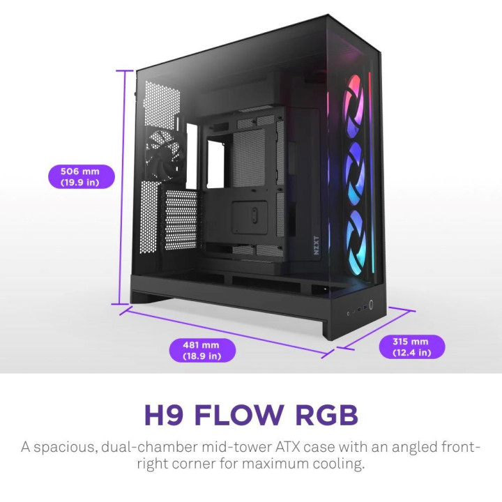 NZXT ATX 750W - 80+ GOLD - C750 GOLD CORE NOIR 