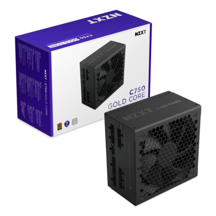 NZXT ATX 1000W - 80+ GOLD - C1000 GOLD CORE NOIR 