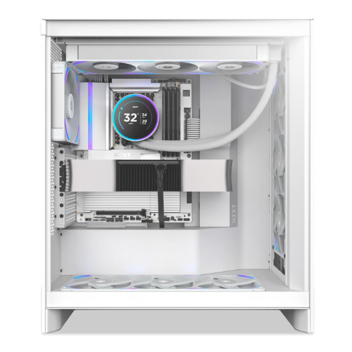 NZXT F360X RGB - 360MM - BLANC 