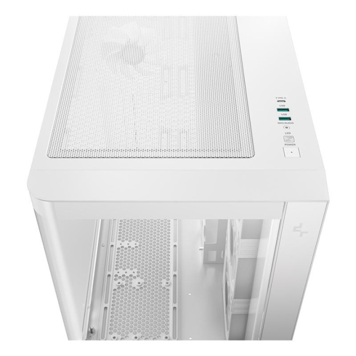 DEEPCOOL CG530U 4F BLANC - MT/SANS ALIM/ATX 