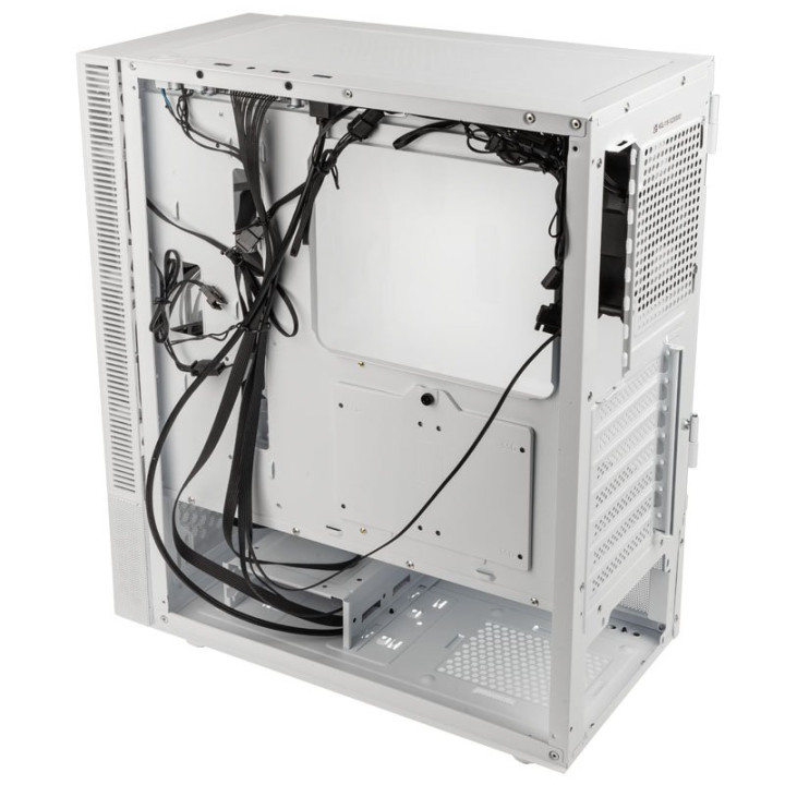 Kolink OBSERVATORY MX GLASS ARGB BLANC - MT/SANS ALIM/ATX