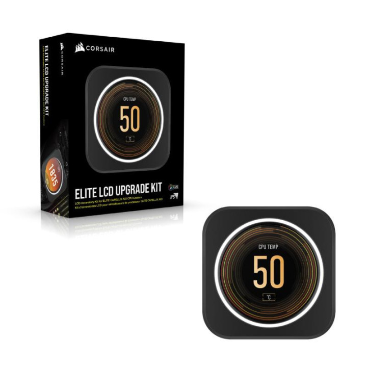 CORSAIR KIT DE MISE A NIVEAU ELITE LCD DISPLAY NOIR 