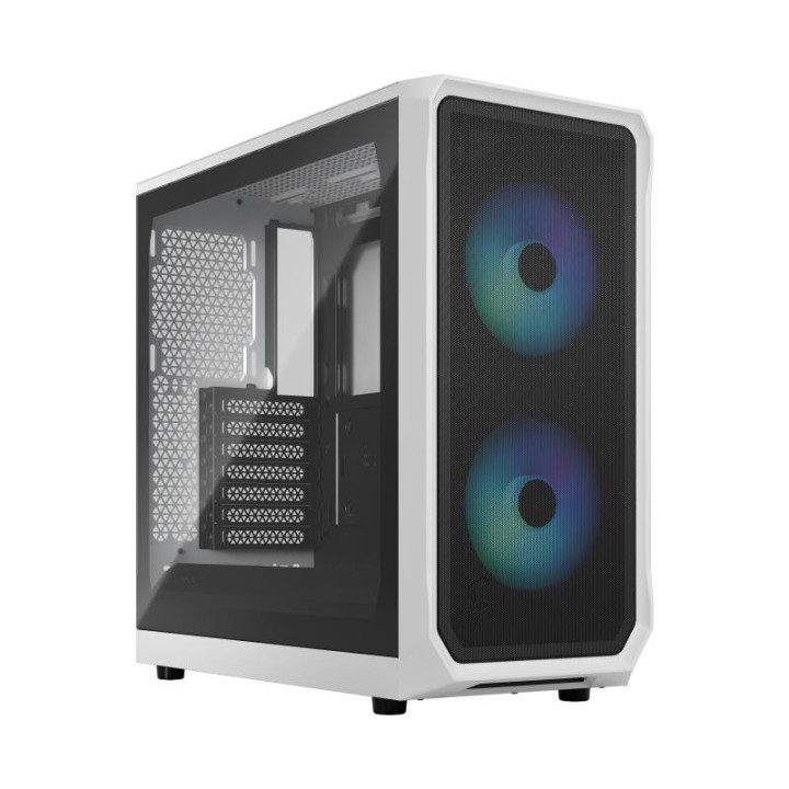 FRACTAL DESIGN FOCUS 2 RGB WHITE TG CLEAR TINT 