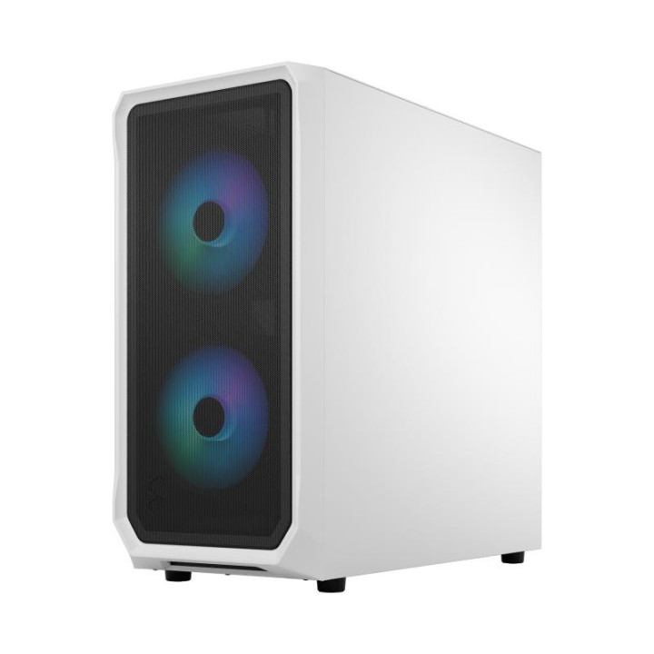 FRACTAL DESIGN FOCUS 2 RGB WHITE TG CLEAR TINT 
