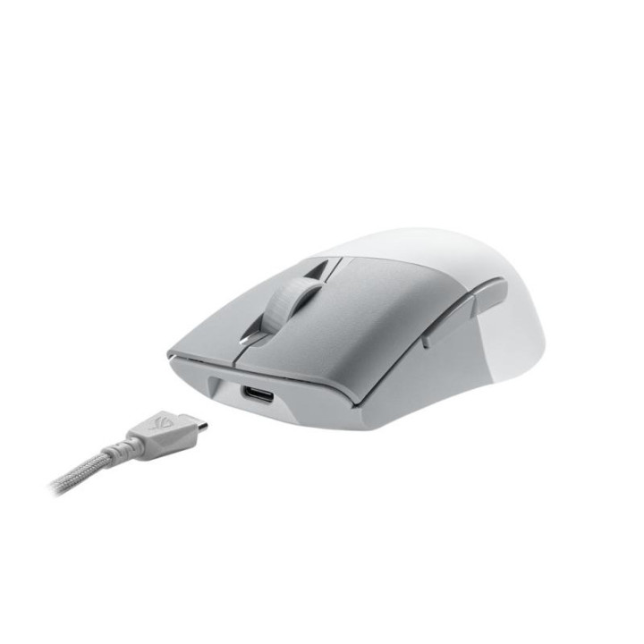 ASUS ROG KERIS WIRELESS AIMPOINT SOURIS GAMING DROITIER RF WIRELESS + BLUETOOTH + USB TYPE-C OPTIQUE 36000 DPI 
