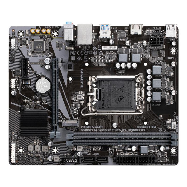 GIGABYTE H610M K DDR4 