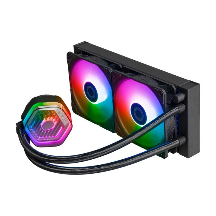 COOLER MASTER MASTERLIQUID 240 ATMOS PROCESSEUR KIT DE REFROIDISSEMENT DU LIQUIDE 12 CM NOIR 