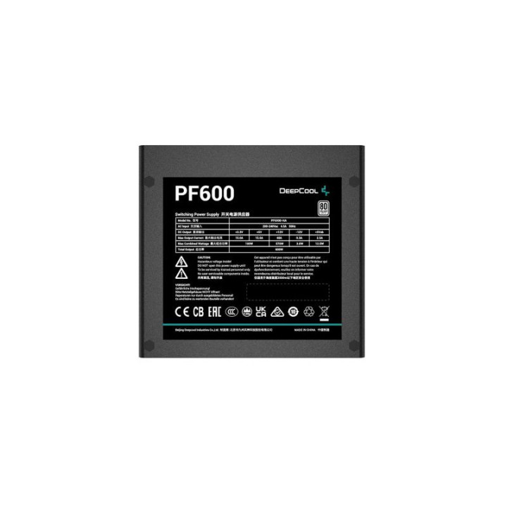 DEEPCOOL PF600 - 80 PLUS 