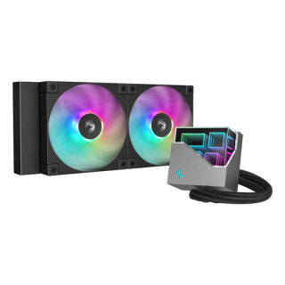 DEEPCOOL LT240 PROCESSEUR REFROIDISSEUR DE LIQUIDE TOUT-EN-UN 12 CM NOIR 1 PIECE(S) 