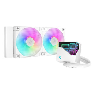 DEEPCOOL LT240 PROCESSEUR REFROIDISSEUR DE LIQUIDE TOUT-EN-UN 12 CM BLANC 1 PIECE(S) 
